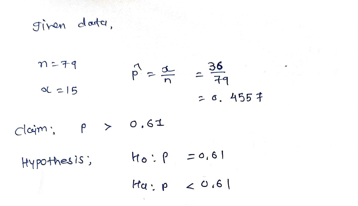 Statistics homework question answer, step 1, image 1